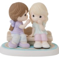 That's What Friends Are For Brunette Hair/Blonde Hair Figurine
