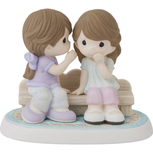 That's What Friends Are For Brunette Hair Figurine