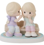 That's What Friends Are For Blonde Hair Figurine