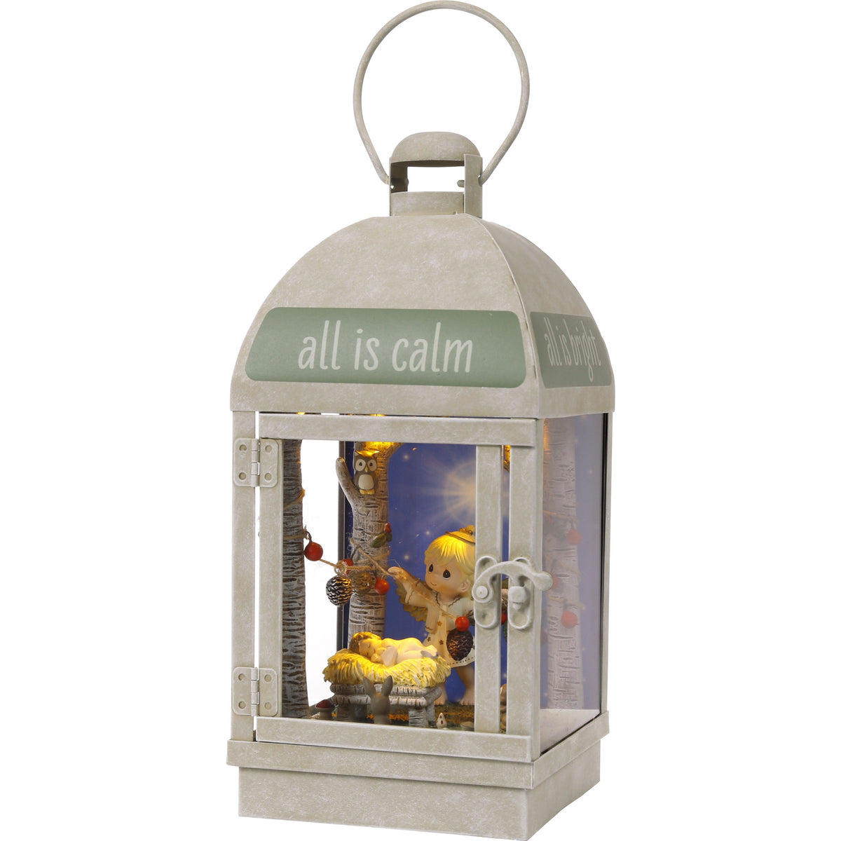 All Is Calm, All Is Bright LED Musical Lantern