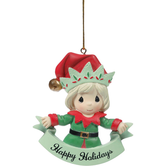 Happy Holidays Ornament