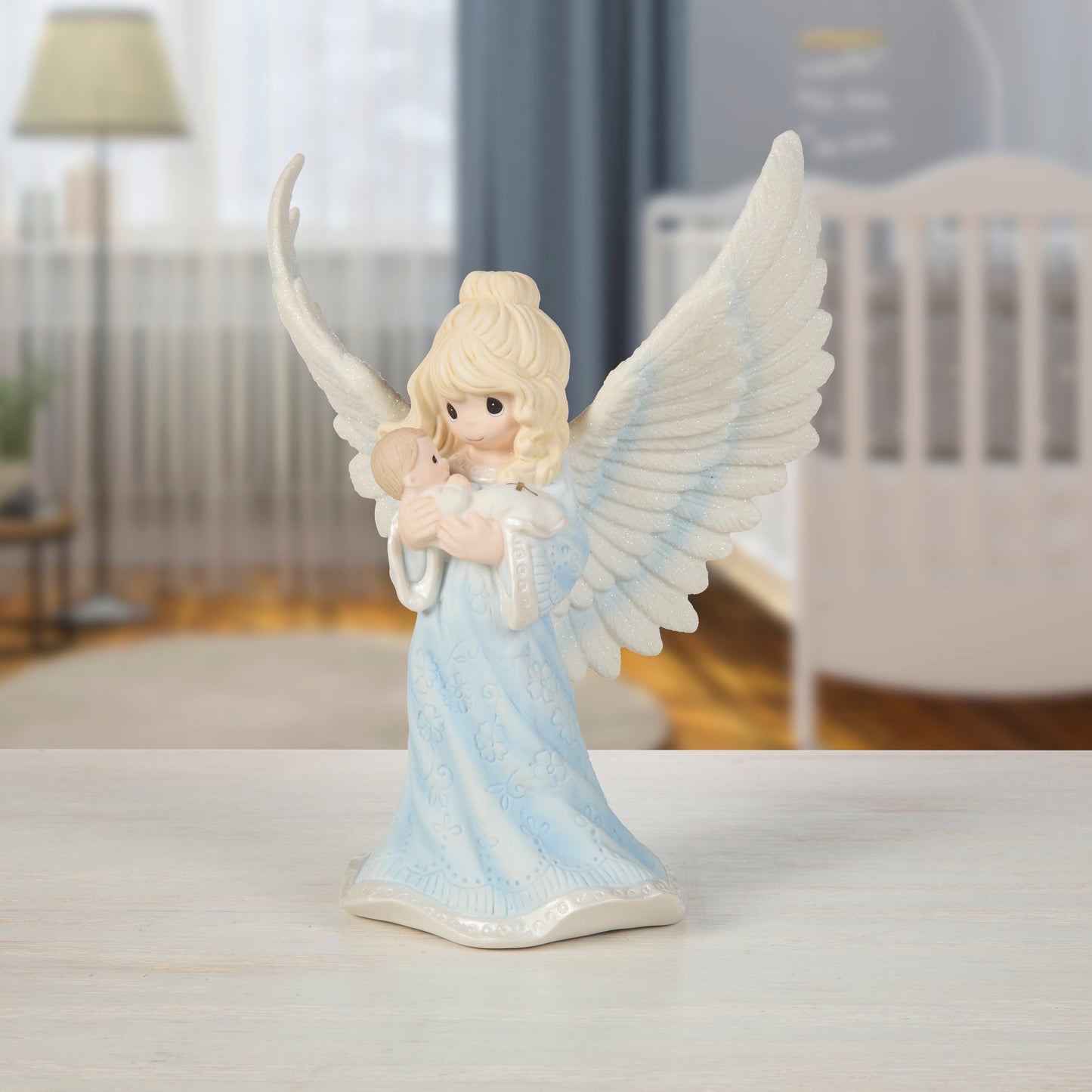 May God Send His Angels To Watch You And Guide You Figurine