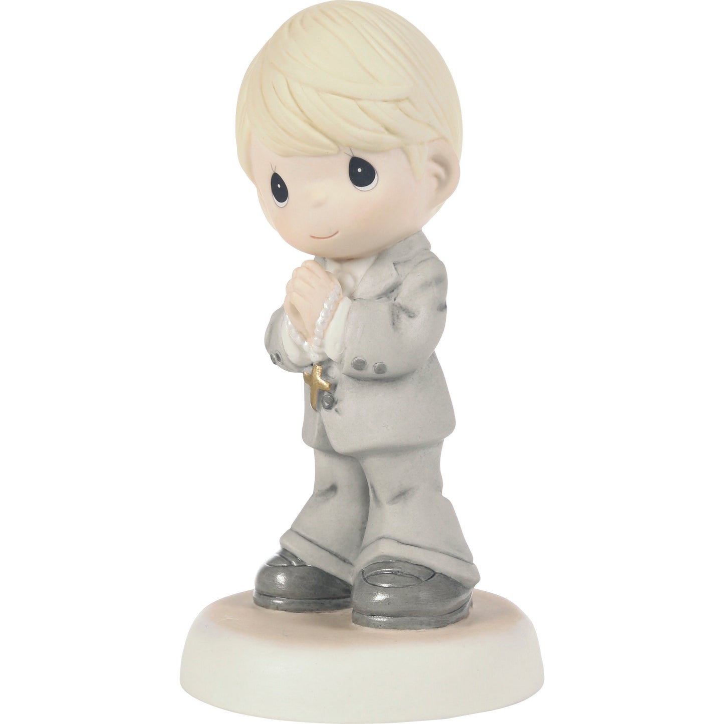 My First Communion Blond Hair Boy Figurine
