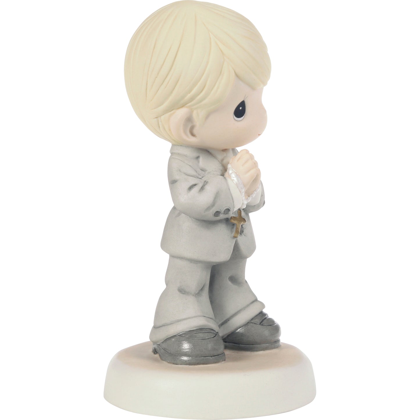My First Communion Blond Hair Boy Figurine