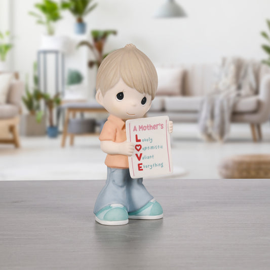 A Mother's Love Is Everything Boy Figurine