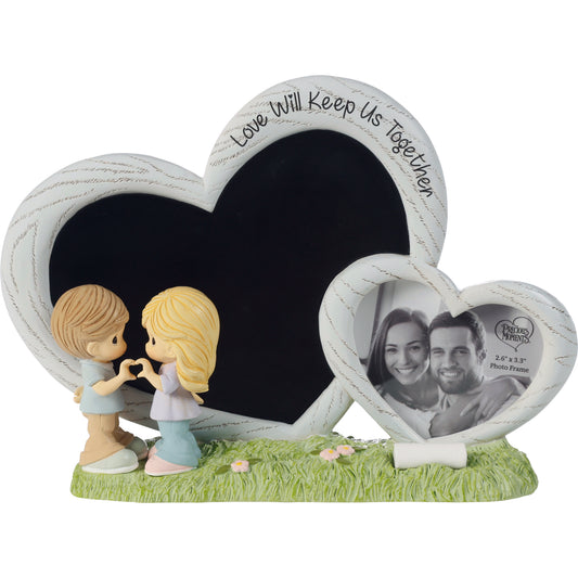 Love Will Keep Us Together Chalkboard Photo Frame