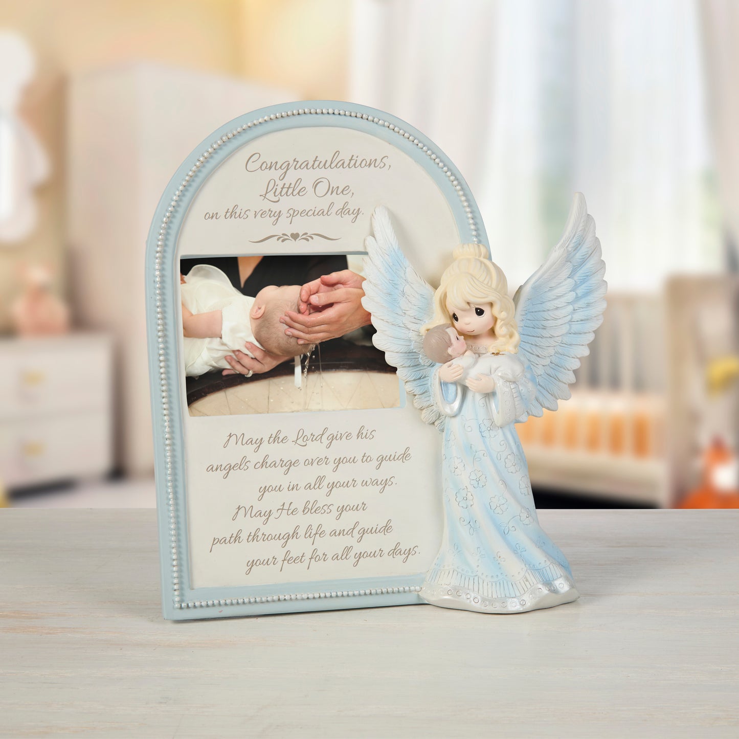 May God Send His Angels To Watch You And Guide You Photo Frame