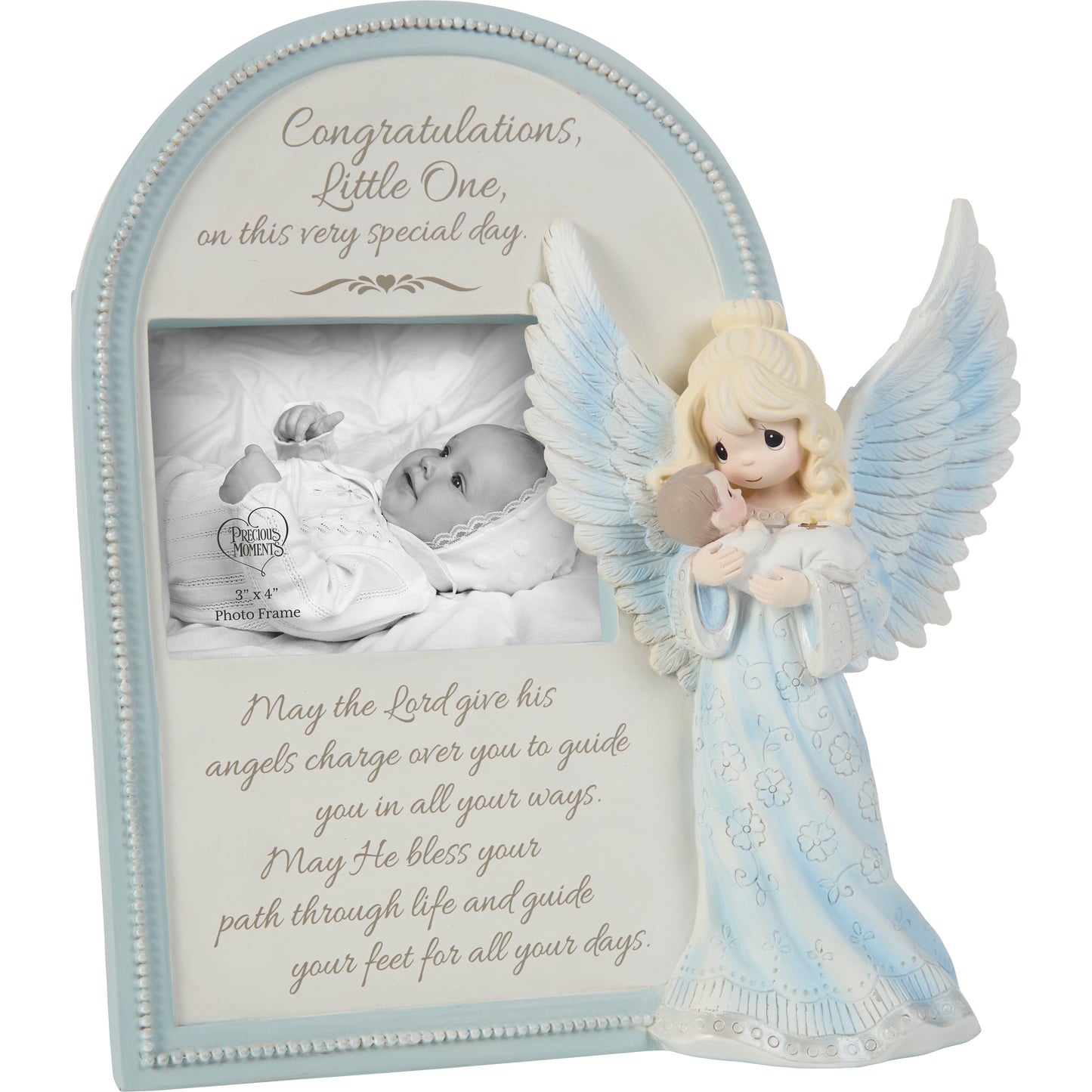 May God Send His Angels To Watch You And Guide You Photo Frame