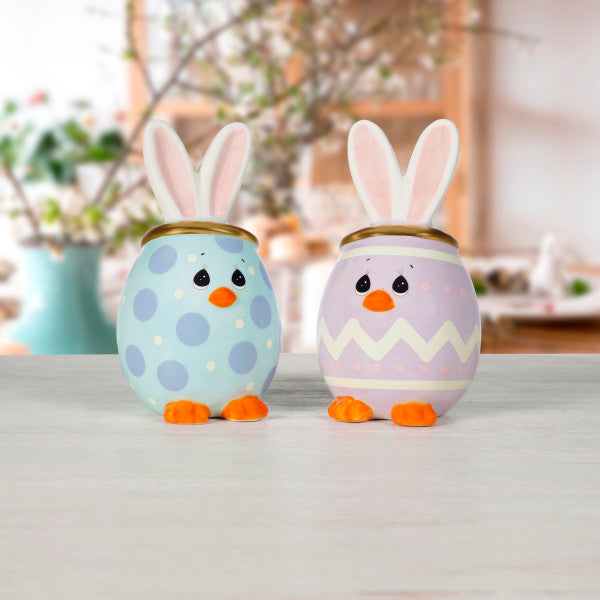 Angeled Eggs Easter Bunny Salt and Pepper Shakers