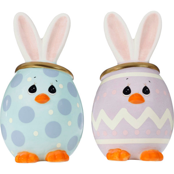 Angeled Eggs Easter Bunny Salt and Pepper Shakers