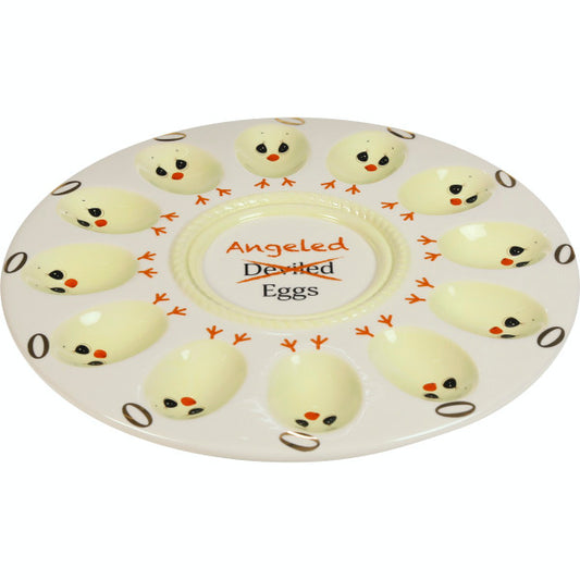 Angeled Eggs Platter