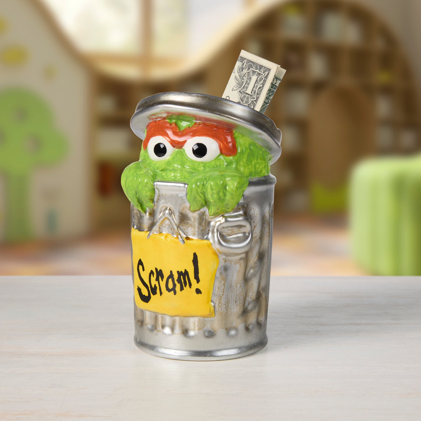 Sesame Street Oscar's Trash Trove Bank