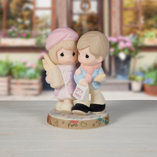Together In The City Of Love Figurine