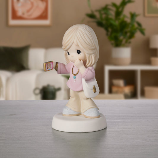 Sharing Screen Time Smiles With Grandma Personalizable Figurine