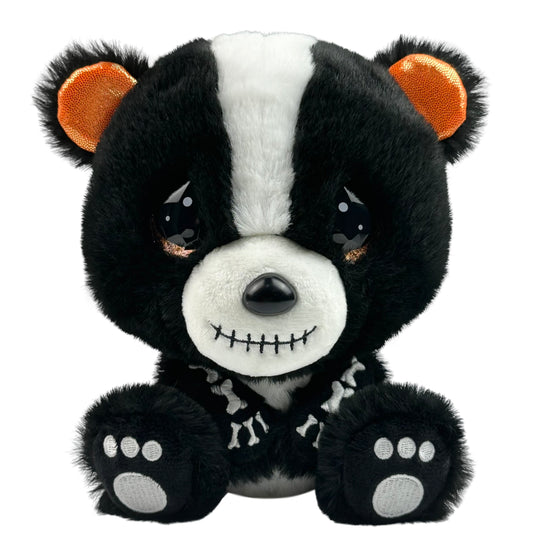 Bones Halloween Skunk Cutie Pet-tudies Stuffed Animal