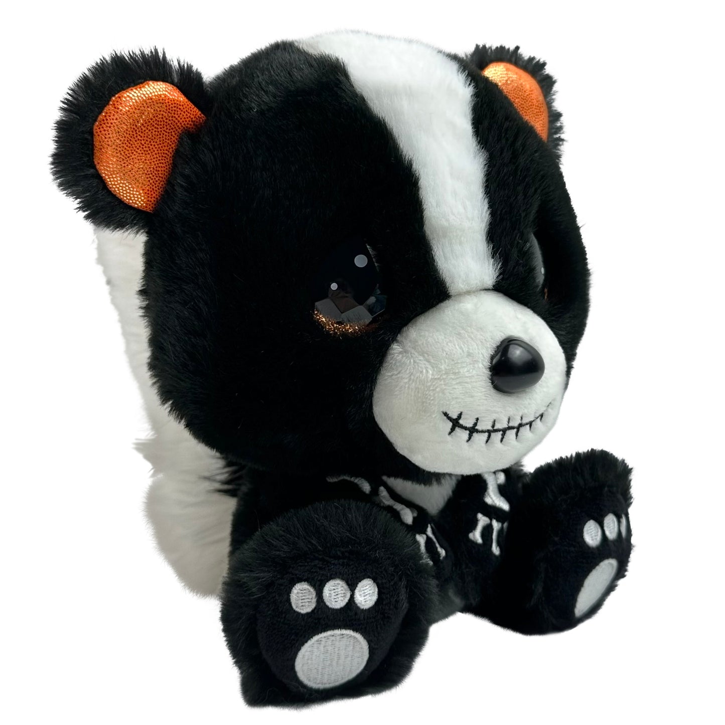 Bones Halloween Skunk Cutie Pet-tudies Stuffed Animal