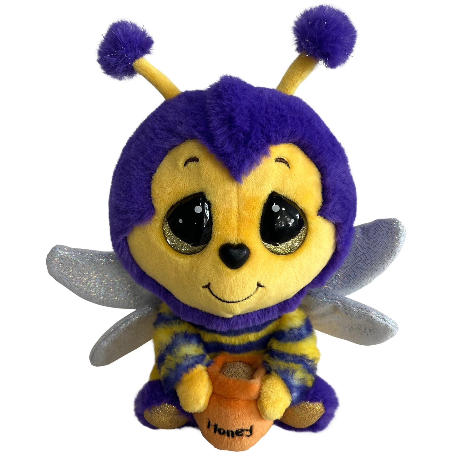 Abbott Dark Purple Bee Cutie Pet-tudies Stuffed Animal