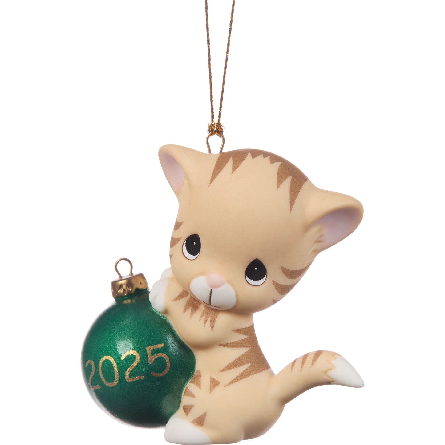 Purr-fectly Festive 2025 Dated Cat Ornament