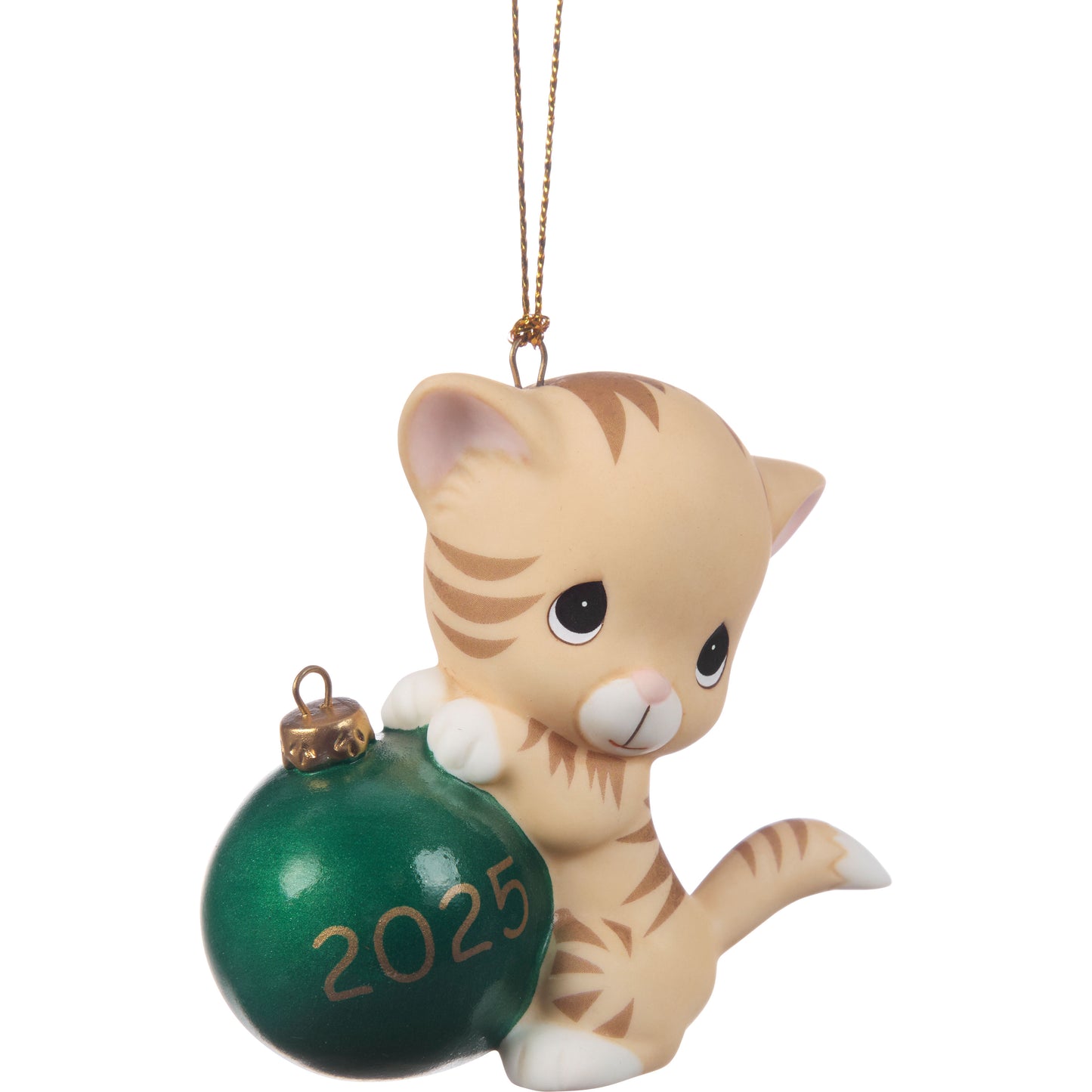 Purr-fectly Festive 2025 Dated Cat Ornament