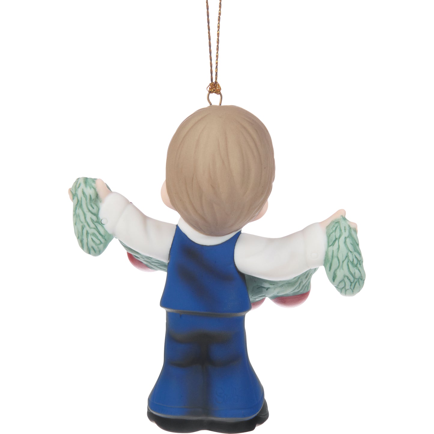 Deck The Halls 2025 Dated Boy Ornament