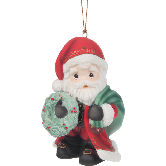 Bringing Christmas Joy To All Annual Santa Ornament