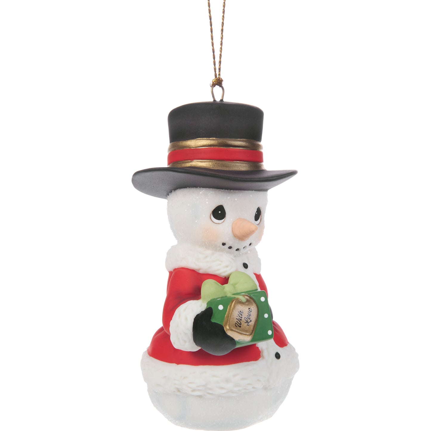 Sharing The Gift Of Love Annual Snowman Ornament