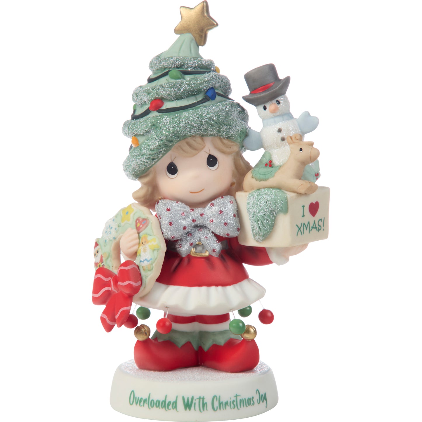 Overloaded With Christmas Joy Figurine