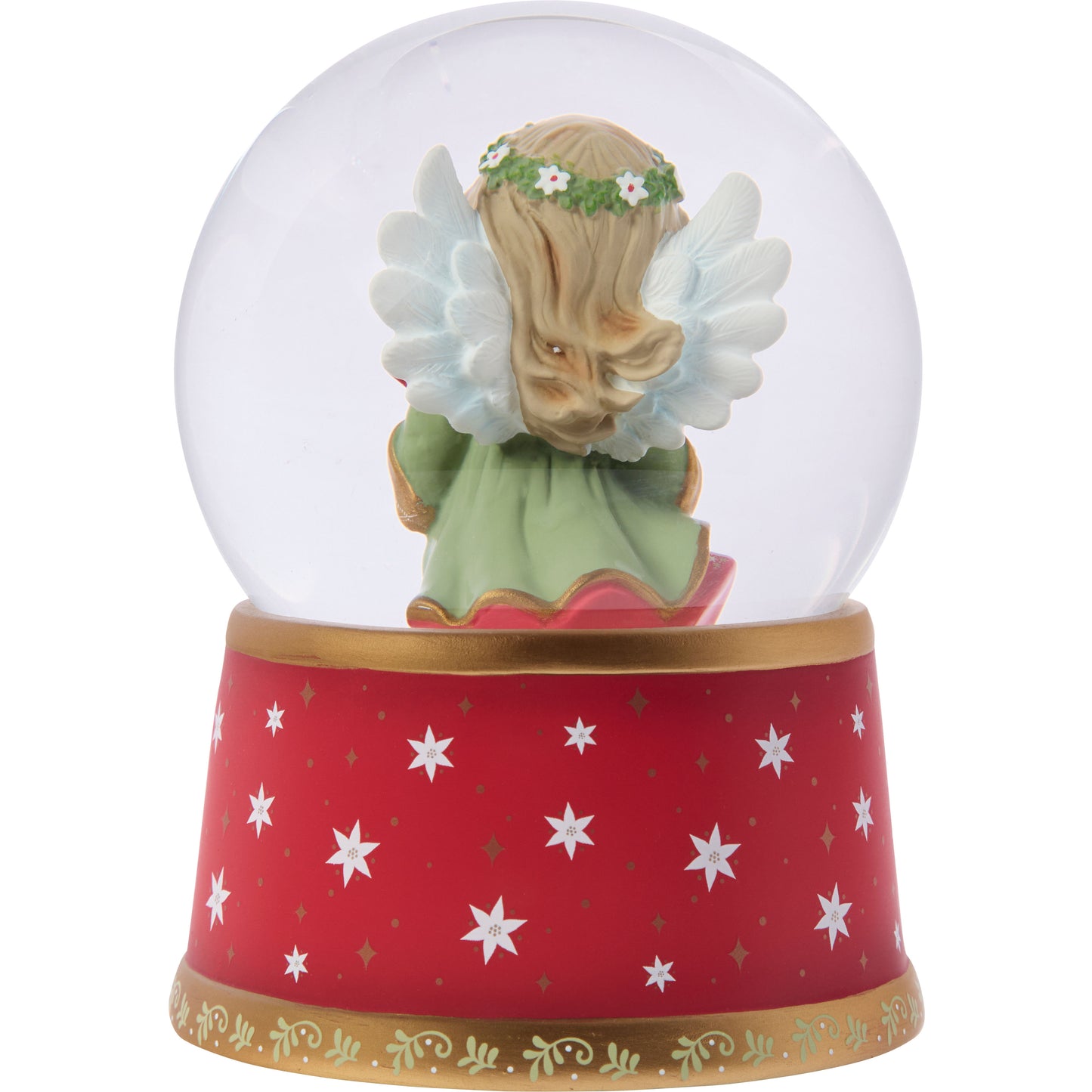 Joy To The World Annual Angel Snow Globe