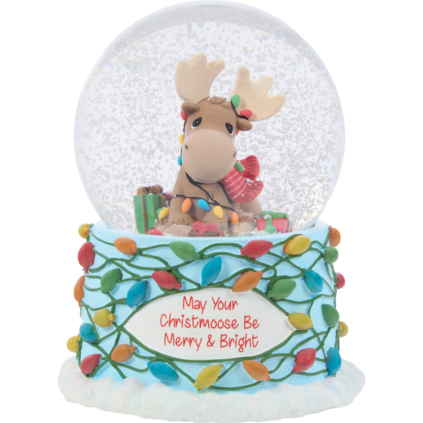 May Your Christmoose Be Merry And Bright Snow Globe