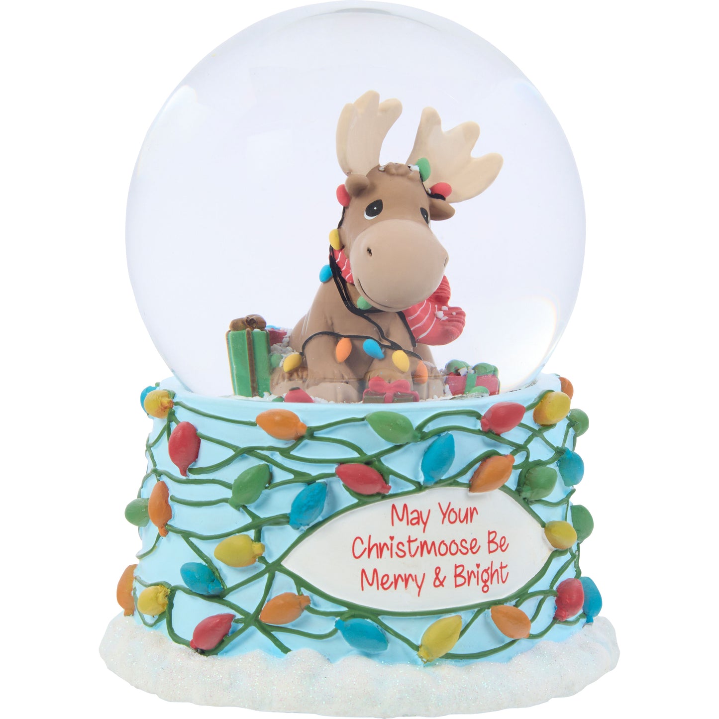 May Your Christmoose Be Merry And Bright Snow Globe
