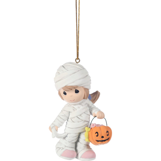 Wrapped Up In Halloween Ornament