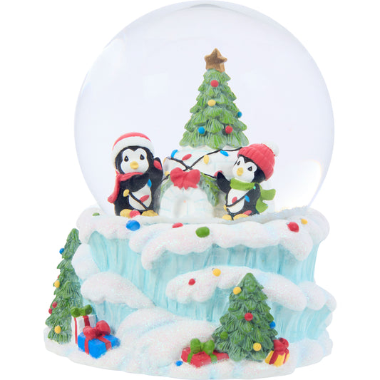 Deck The Igloo With Holiday Cheer Snow Globe