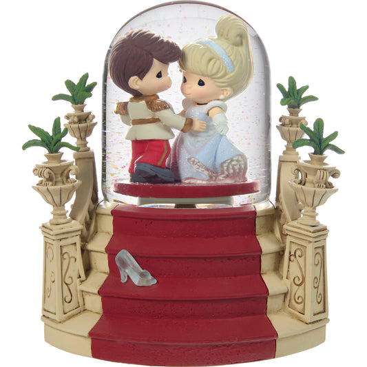 Dancing Into Forever Disney Cinderella Musical Snow Globe