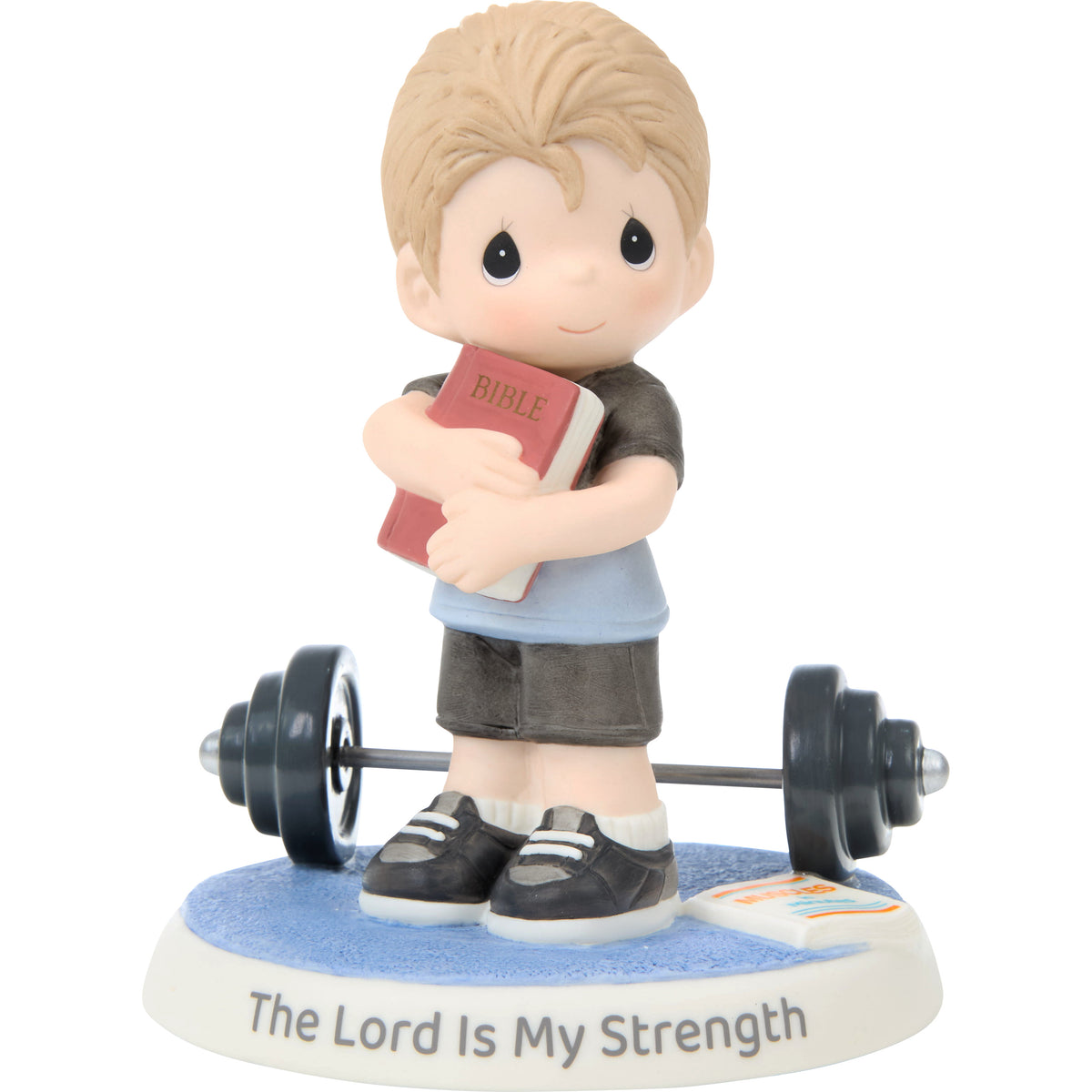 The Lord Is My Strength Boy Figurine