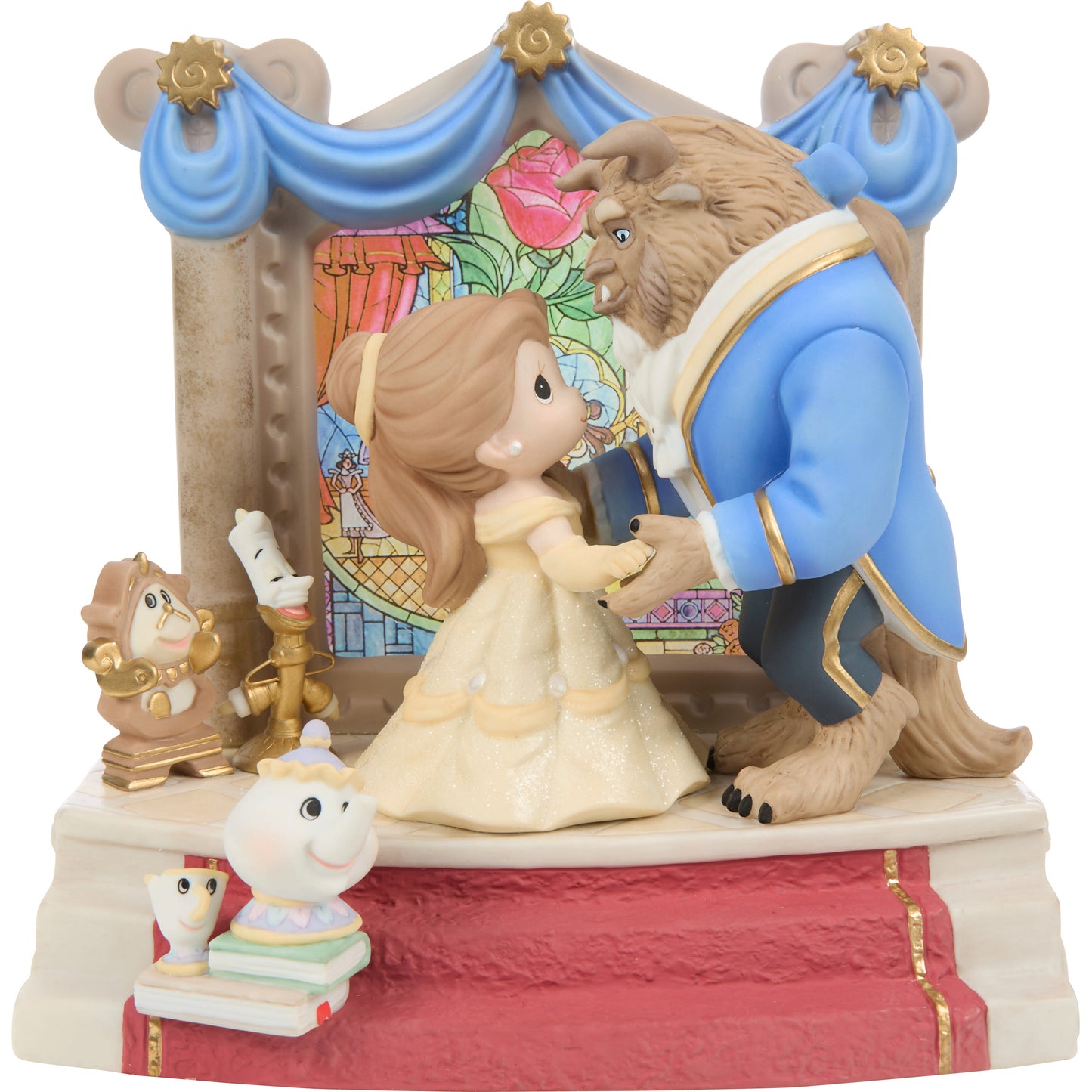 Life Is A Beautiful Dance With You Disney Beauty And The Beast Limited Edition Figurine