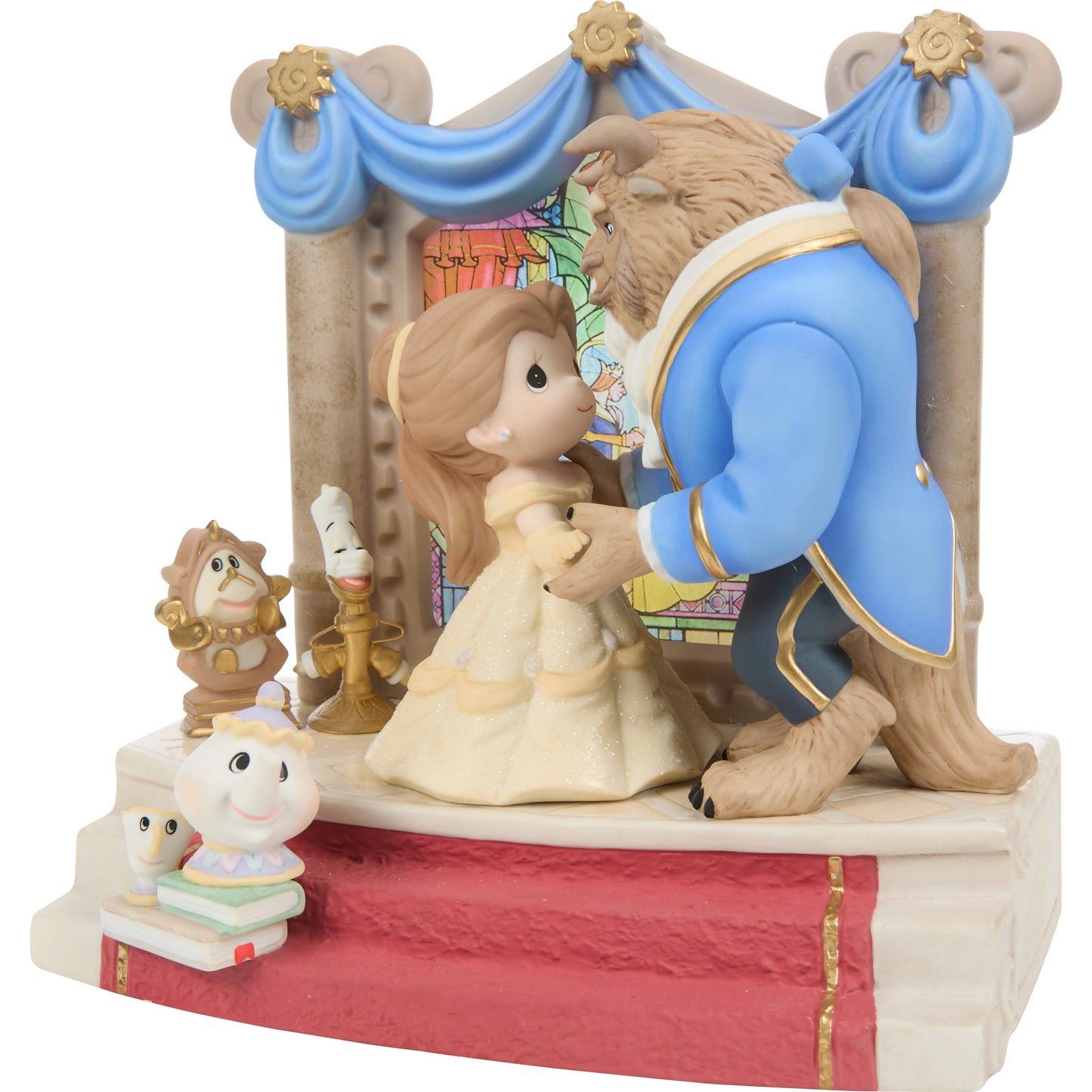 Life Is A Beautiful Dance With You Disney Beauty And The Beast Limited Edition Figurine