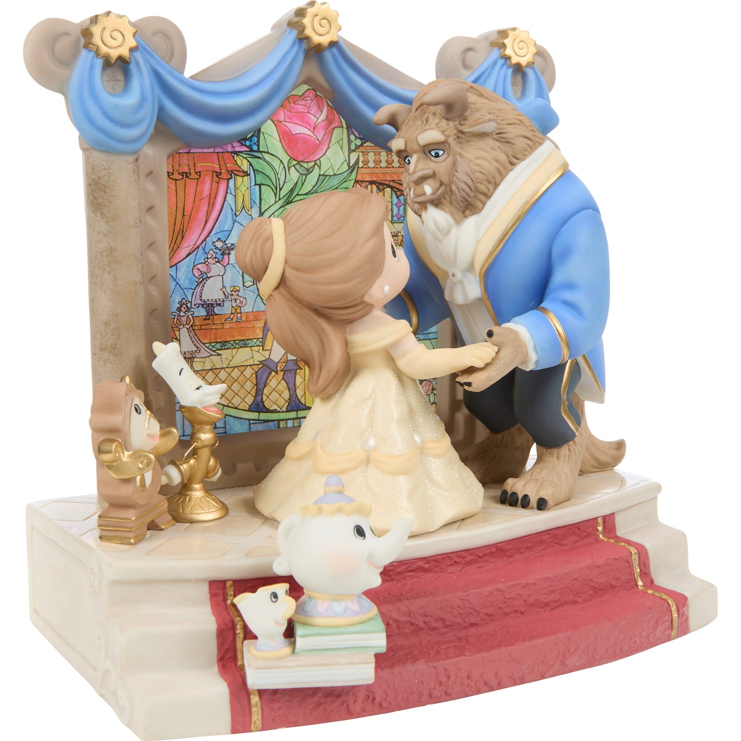 Life Is A Beautiful Dance With You Disney Beauty And The Beast Limited Edition Figurine