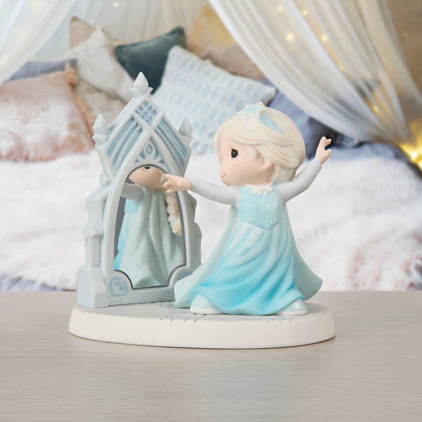 Let Your Love Shine Through Disney Elsa Figurine