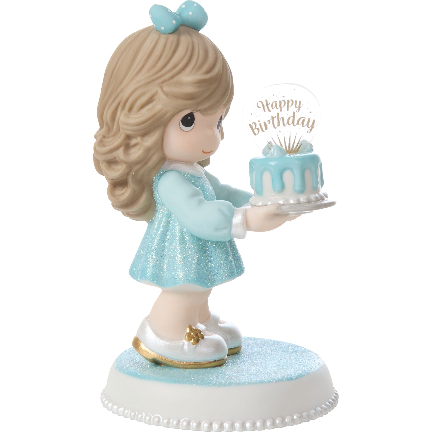 You're As Sweet As Can Be Brunette Birthday Figurine