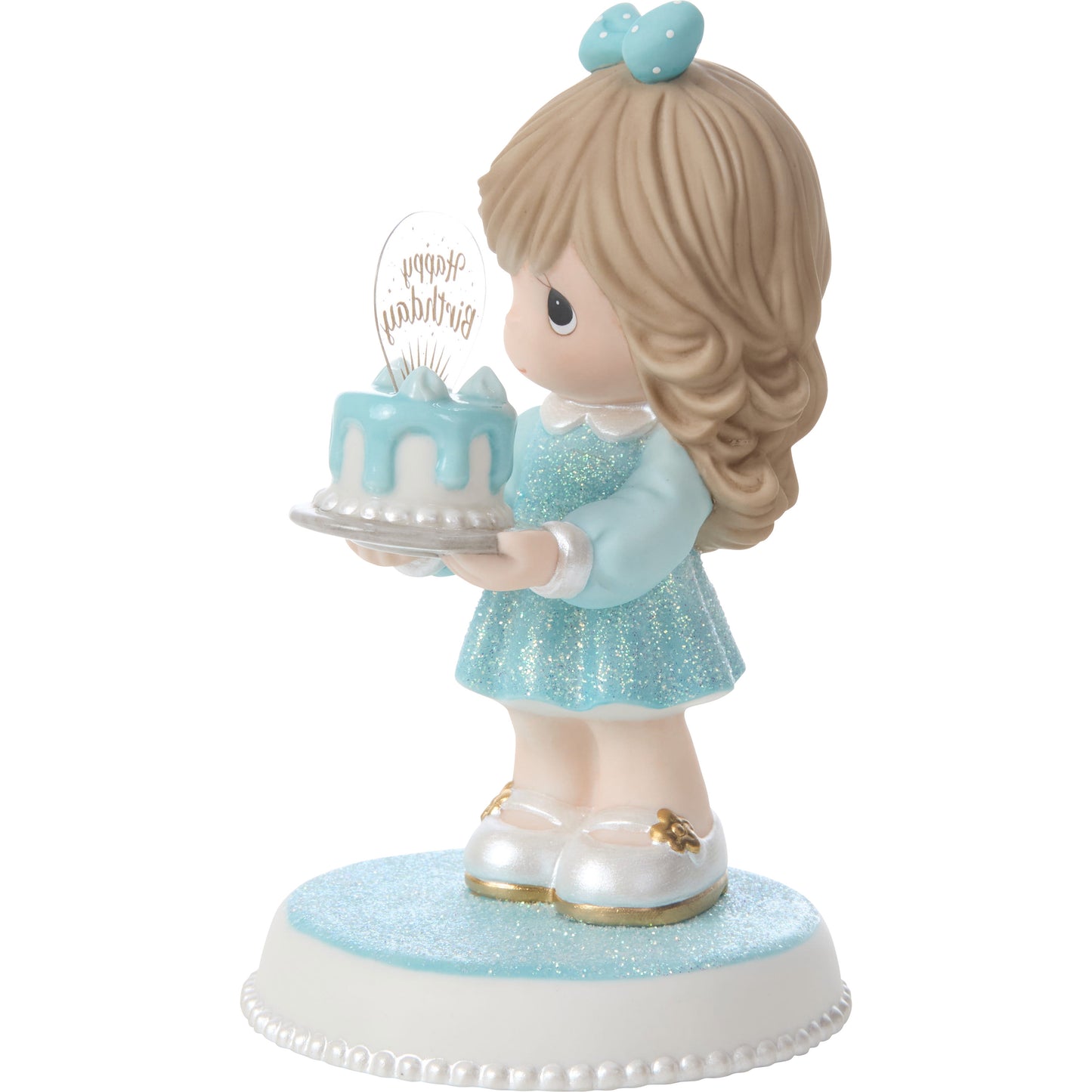 You're As Sweet As Can Be Brunette Birthday Figurine
