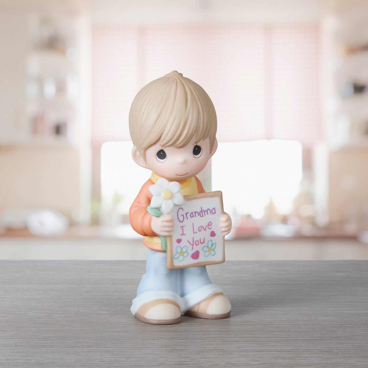 Grandma, I Love You Boy Figurine