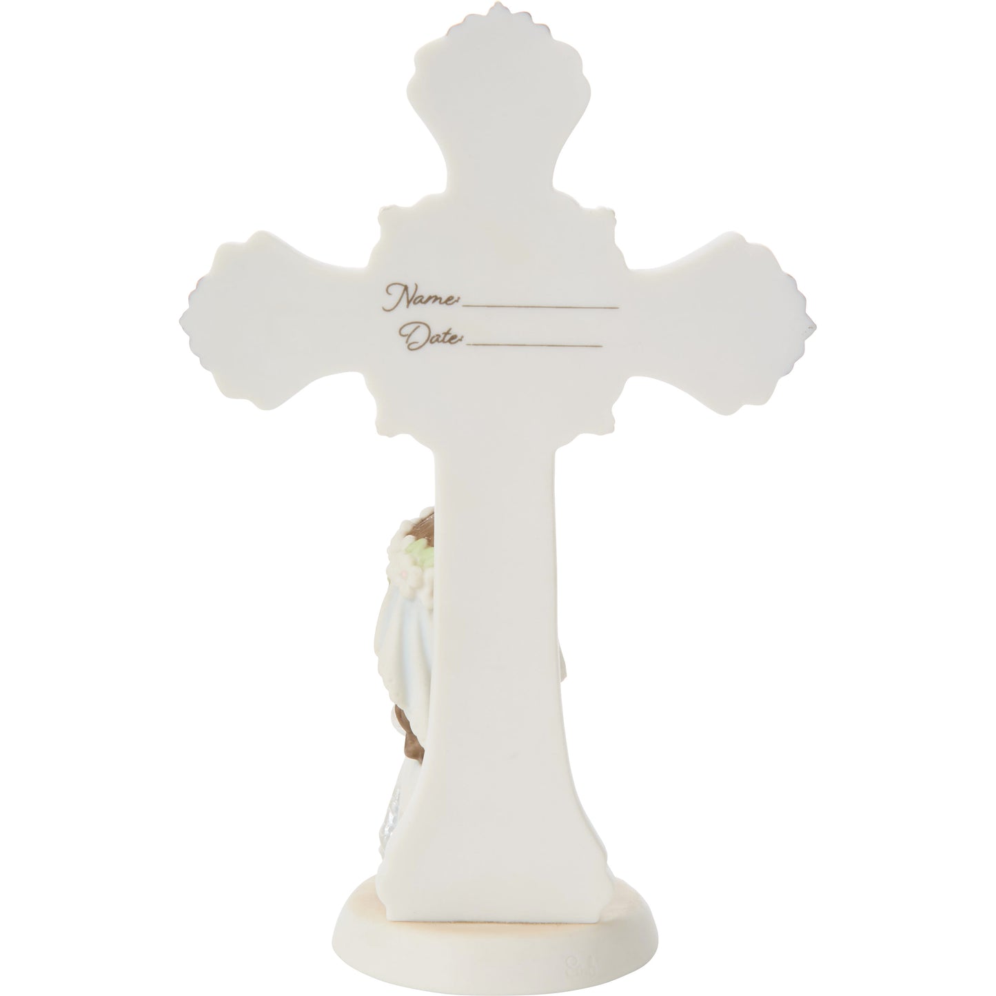 My First Communion Cross, Brunette/Medium Skin Tone