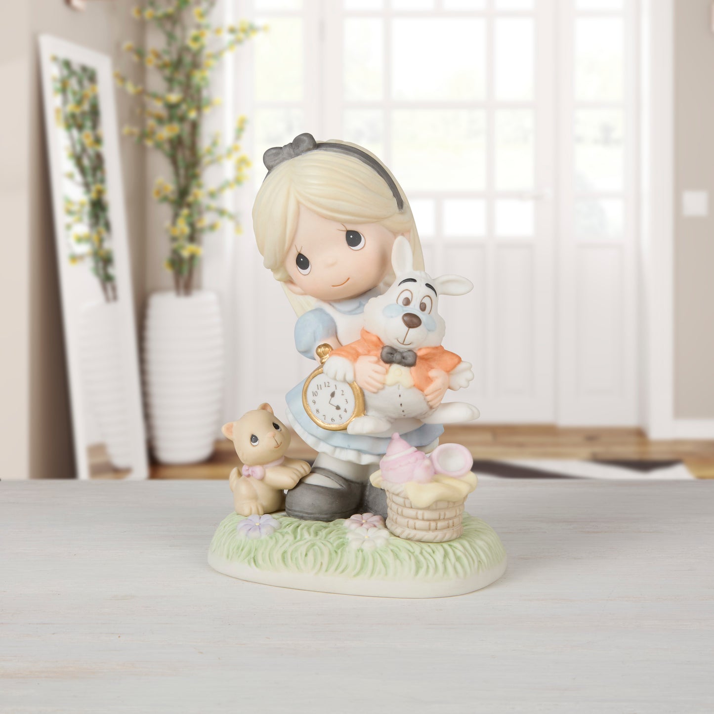 It's Never Too Late For Fun With Friends Disney Alice In Wonderland Figurine