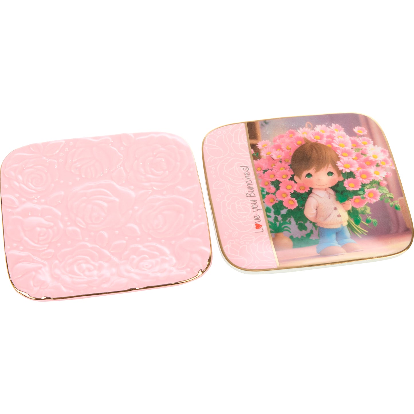 Love You Bunches! Trinket Trays, Boy, Set Of 2