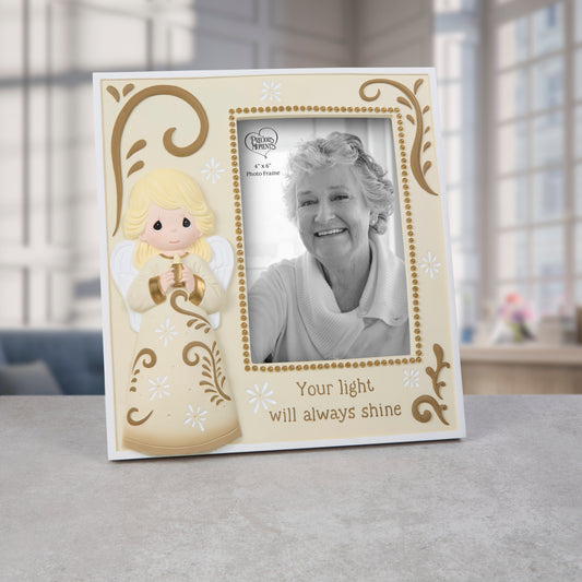 Your Light Will Always Shine Memorial Photo Frame