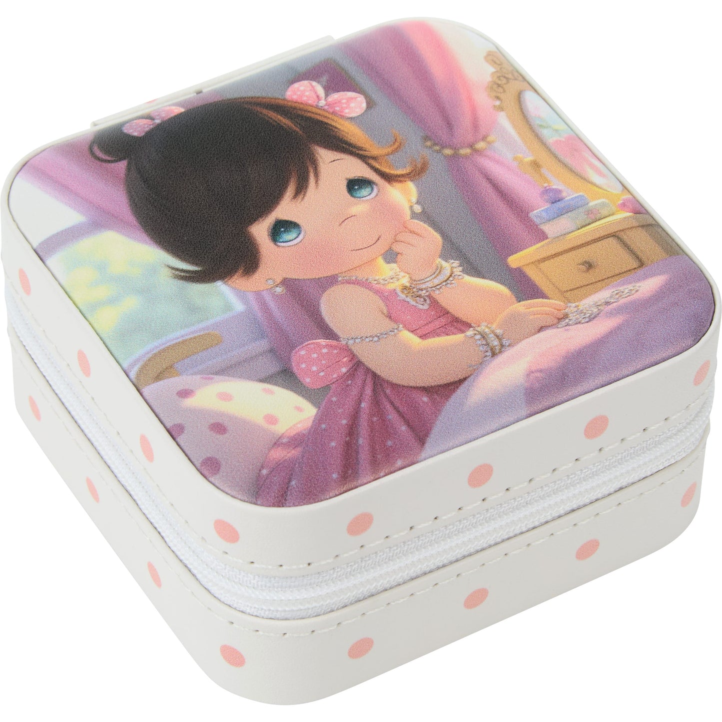 Pretty In Pink Travel Jewelry Box