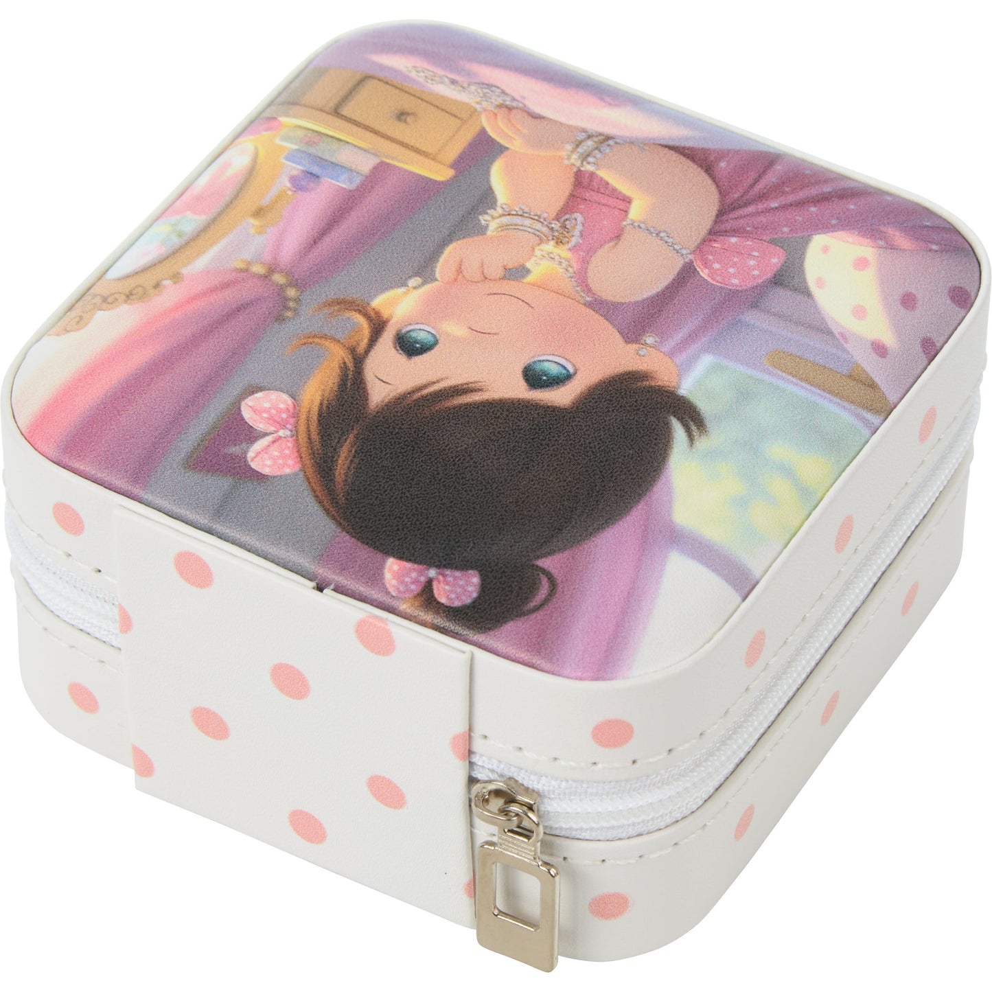 Pretty In Pink Travel Jewelry Box