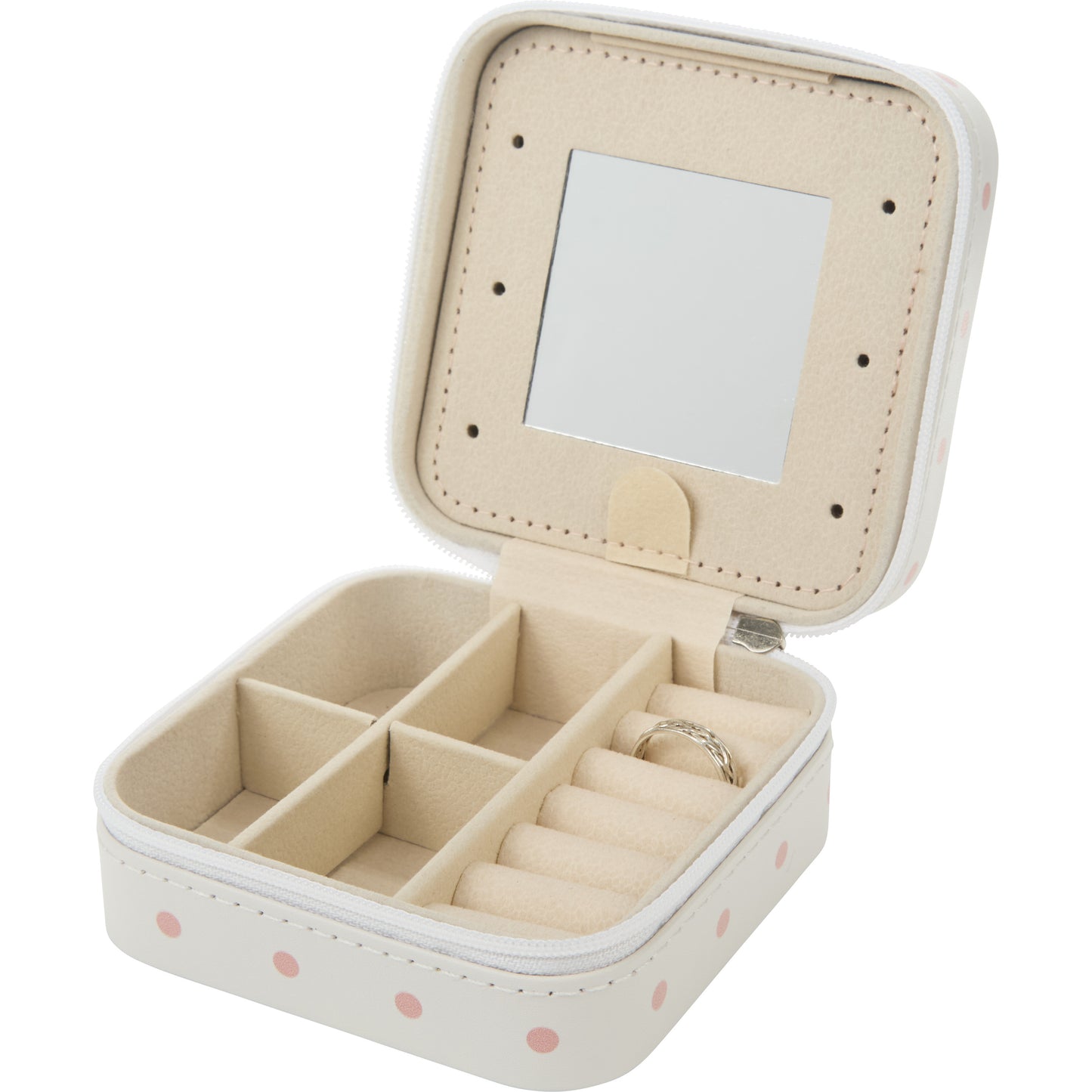 Pretty In Pink Travel Jewelry Box