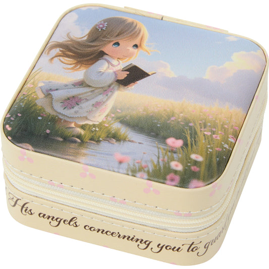 The Traveler's Psalm Travel Jewelry Box