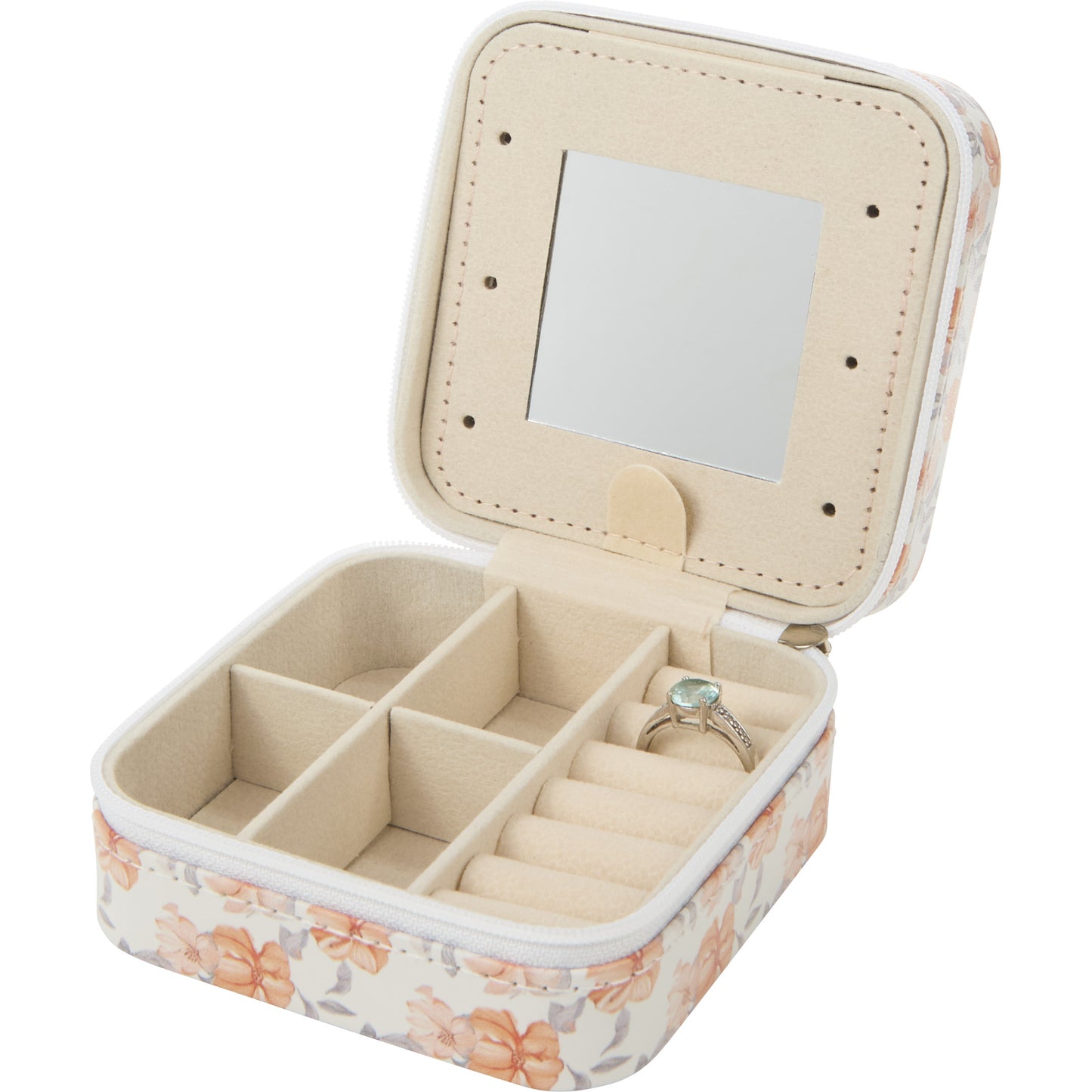 A Little Grey Hare Is Beautiful Travel Jewelry Box